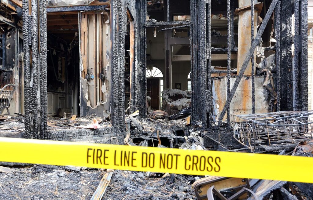 fire damage